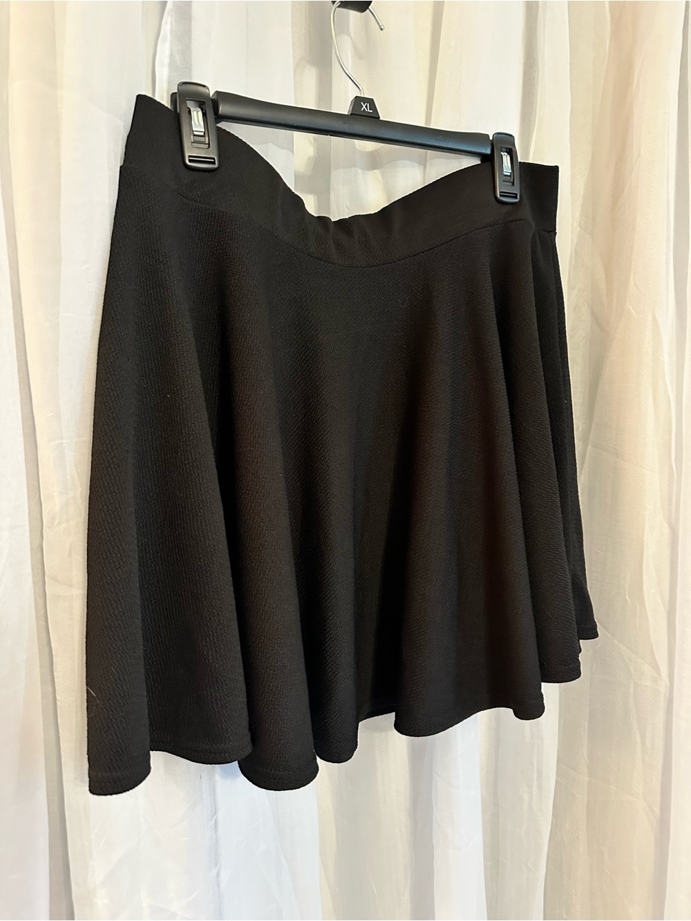 Urban CoCo Black Women's A-Line Skirt - Classic Flared Design